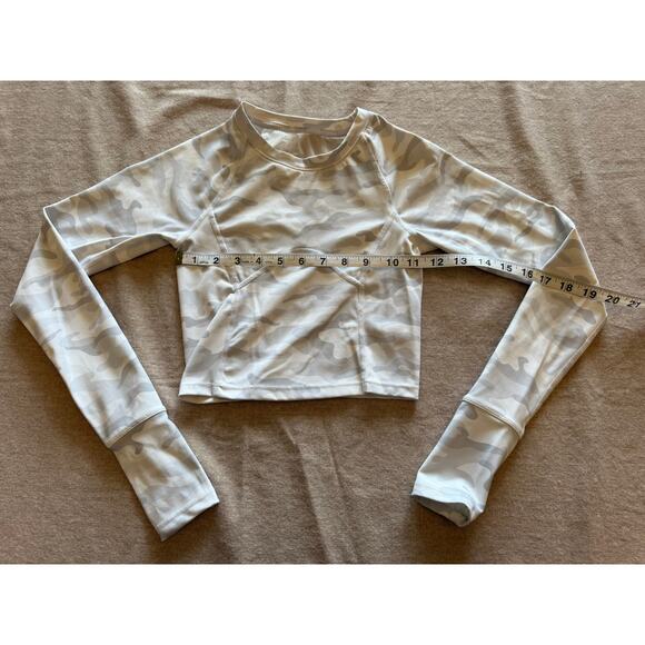 Camoufit Longsleeve Compression Crop Top Women's XS - Picture 1 of 5